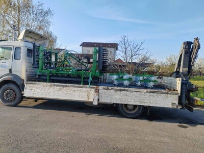 Teška drljača sa hidrauličnim podizanjem krila, radni zahvat 5.0, klin 30x30x220