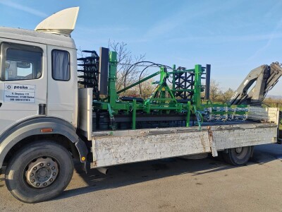 Teška drljača sa hidrauličnim podizanjem krila, radni zahvat 5.0, klin 30x30x220