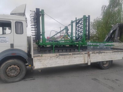 Poluteška drljača sa hidrauličnim podizanjem krila, radni zahvat 6.00, PN/ŠK