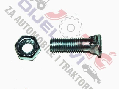 Vijak I matica noža sjetvospremača