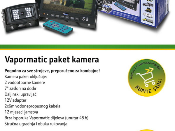 Vapormatic paket kamera