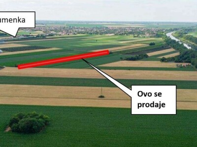 Zemljište pored puta NoviSad-Rumenka, 2 jutra (20 EUR/m2)