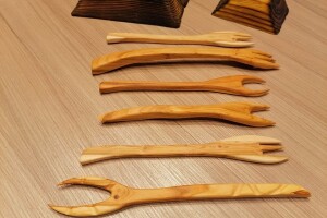 Drveni pribor za jelo