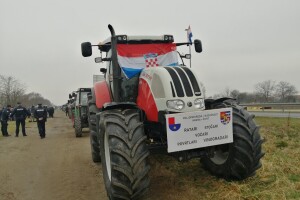U Čakovcu održan mirni prosvjed poljoprivrednika iz Međimurske i Varaždinske županije
