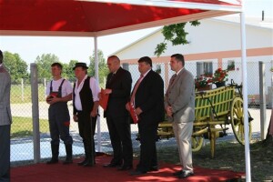 Otvorenje svinjogojske farme Kadić i Janković - Belje