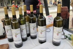 Na ceremoniji krštenja mladog vina