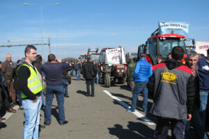 Protest poljoprivrednika u Gradišci