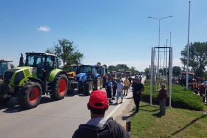 Protesti poljoprivrednika u Požarevcu