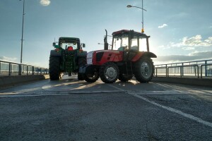 Protesti u Novom Sadu na Varandskom mostu