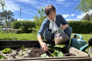 Martina Petrak koristi u povrtnjaku Woolee repelent od ovčje vune