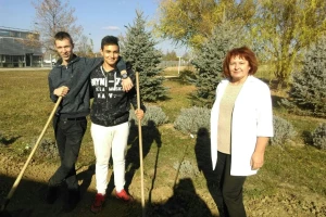 Sadnja starih sorti jabuka u Poljoprivrednoj i veterinarskoj školi Osijek