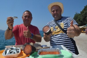 Zeleno i plavo na zadarskoj rivi