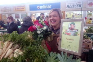 Dodjela priznanja Najkumica na varaždinskoj tržnici