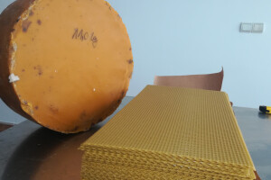 Proizvodnja satnih osnova od čistog voska