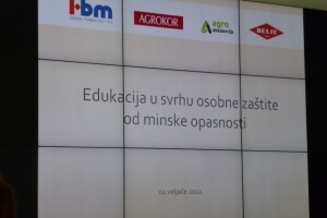 Edukacija u svrhu osobne zaštite od minske opasnosti za poljoprivrednike