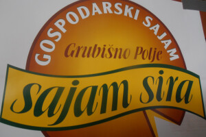 14. Gospodarski sajam - sajam sira u Grubišnom Polju