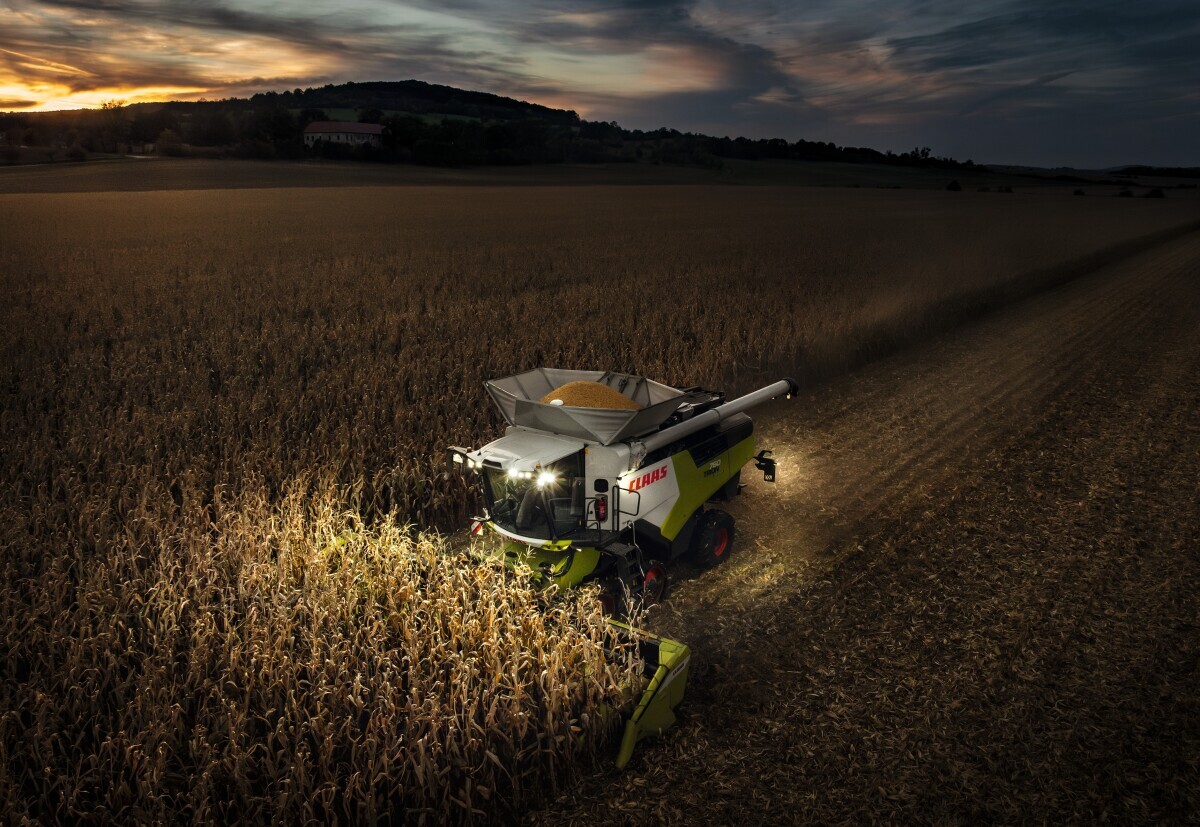 Claas kombajn Trion