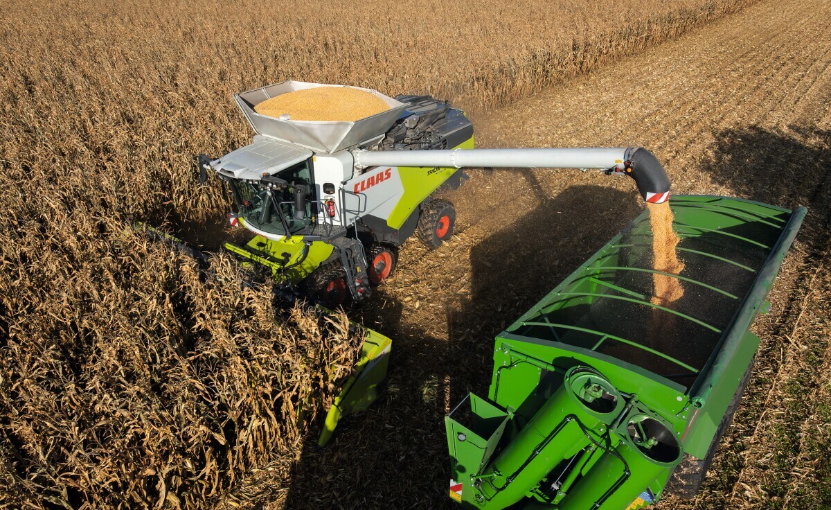 Claas kombajn Trion