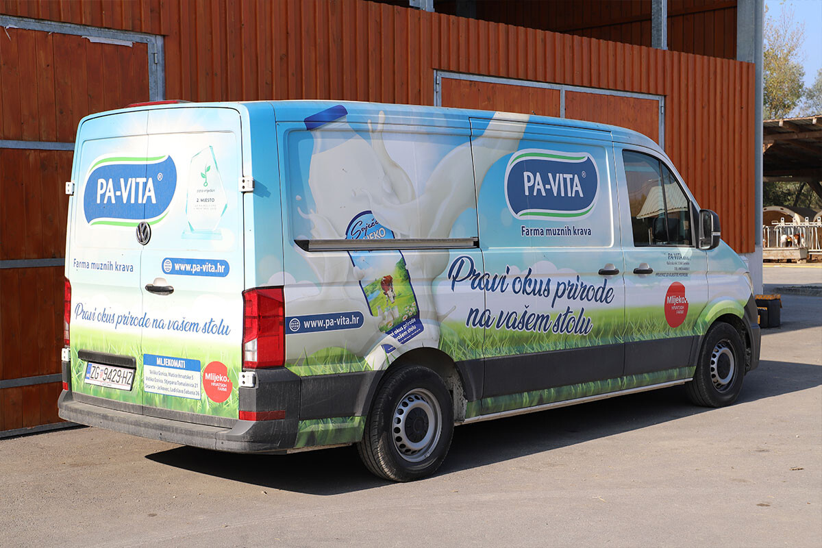 kombi, mlijeko, prijevoz