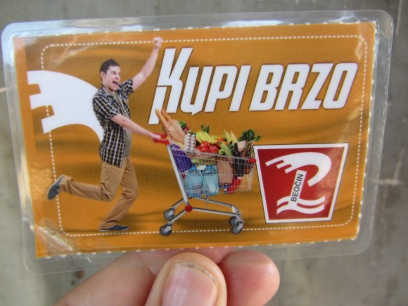 kartica za kupovinu robe