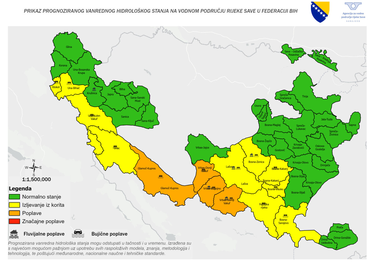 Područje vanrednog hidrološkog stanja 