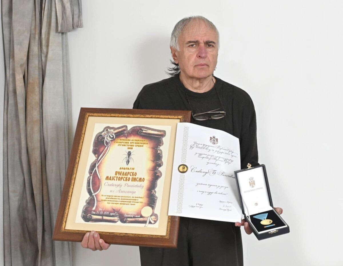 Rakočević je u našoj zemlji poznat i priznat kao pravi majstor pčelarstva