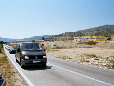 Mućka gospodarska zona i cesta Zagreb-Knin-Muć-Split