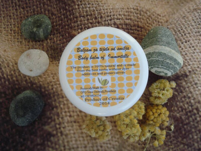 Balzam za tijelo od smilja