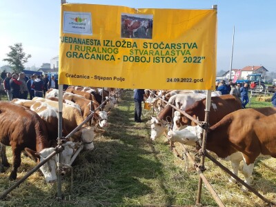 11. izložba stočarstva i ruralno stvaralaštva "Gračanica - Doboj Istok 2022"