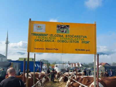 13. Izložba stočarstva i ruralnog stvaralaštva Gračanica - Doboj Istok 2024