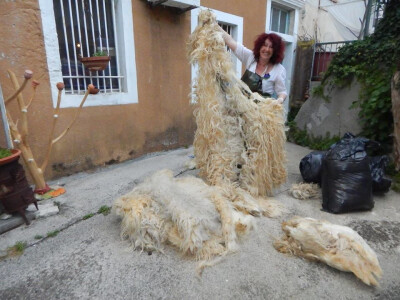 Vesna Jakić sa vunom