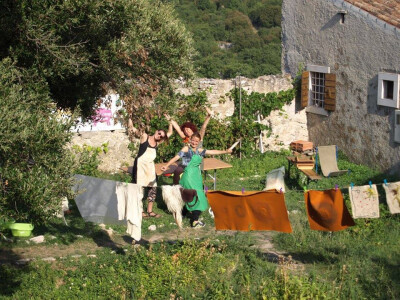 Vuna se pere i suši