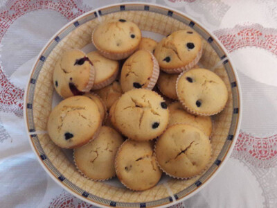 Muffini s aronijama :)