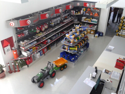 Pogled s gornje etaže trgovine