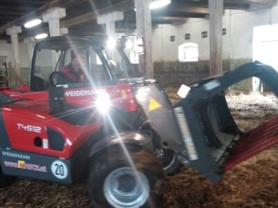 Vožnja u skučenim uvjetima u štali