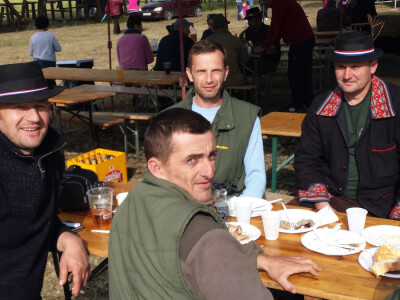 Krešimir Johović, predsjednik Udruge uzgajivača konja „Hrvatski Posavac” iz Novske (prvi ulijevo)