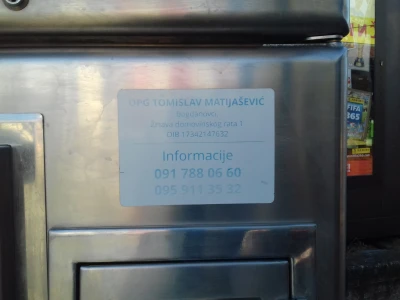 Mljekomat u Vukovaru