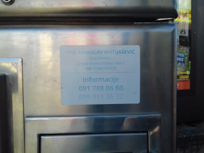 Mljekomat u Vukovaru