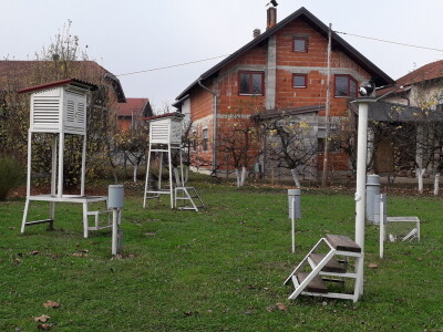 Prijedorska Hidrometerološka stanica s voćnjakom za primjer