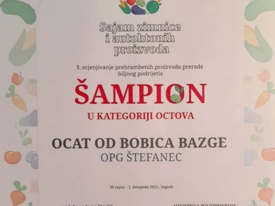 Ocat od bazginih bobica