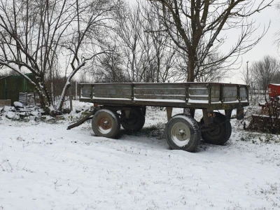 Snijeg 8.1.2024. - čardak, strojevi, polje, voćke, kovaljice...