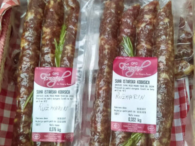 Istarske kobasice obitelji