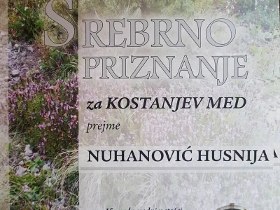 Srebrna nagrada za kestenov med