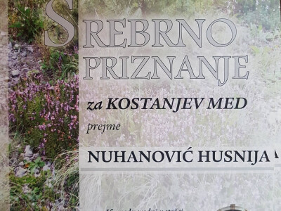 Srebrna nagrada za kestenov med