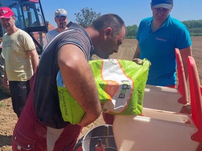 Sjetva kukuruza u Gornjoj Slatini