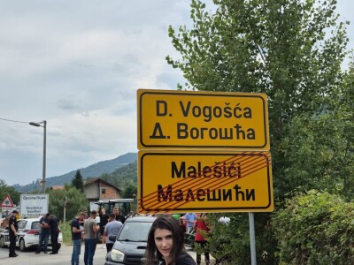 Policija zaustavila kolone traktora na putevima prema Sarajevu