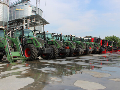 Fendt traktori i Massey Ferguson kombajni