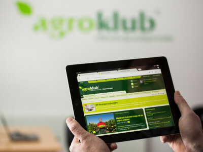 Agroklub na tabletu, vizual