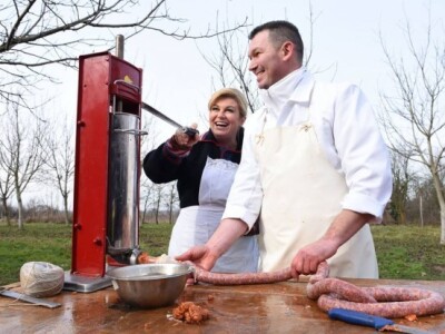 Kolinda Grabar-Kitarović na kolinju!