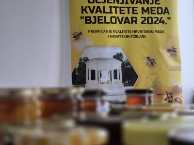 1. nacionalno ocjenjivanje kvalitete meda "Bjelovar 2024."